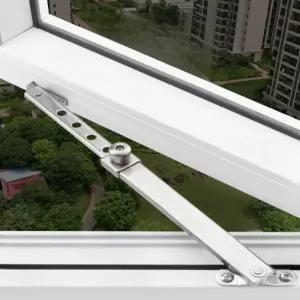 창문 고정 스토퍼 안전장치 샤시 창틀 01형 걸쇠 평평한 발형 1개