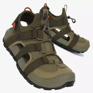 [매장판] 노스페이스 화이트라벨 샌들 스니커즈 남성 캠프 익스플로어 샨달 그린 NS82S63L