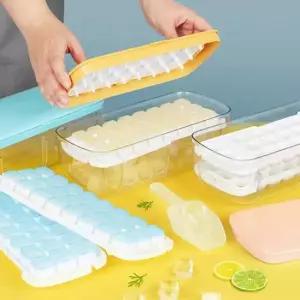 얼음틀 아이스큐브 보관 트레이 각얼음 보관통 얼음통