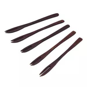 [골드스마일]영수 옻칠 티포크 다용도 포크 5P