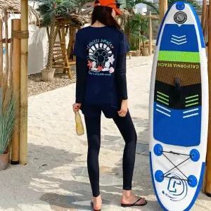 [핑크시슬리] SET/미키 썸머 래쉬가드 3부 레깅스팬츠세트