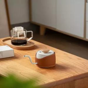 미니 커피포트 드리퍼 호환 홈카페 오렌지 입구좁은 포트