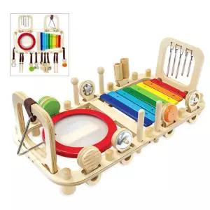 라운드곡선 어린이집 연주놀이 악기세트 집중력 창의력 음악가