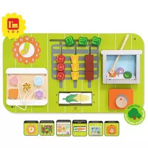 어린이집 벽꾸미기 벽걸이 교구 쿠킹클래스 놀이 언어학습 벽보