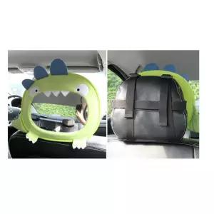 차량용 카시트 안전거울 공룡 끈조절 백미러 유아용품 신생아