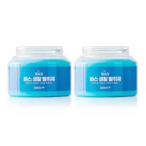 BAS 특대형 고체 탈취제 베이직 플러스 350g 2개