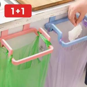 싱크대 봉투걸이 행주 쓰레기 주방 걸이 수납 간편 부착 랙