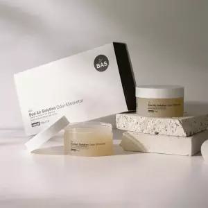 BAS 고체 탈취제 센트 2구 (비누향)_선물포장