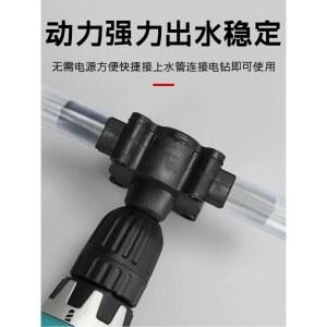 프리미엄 전동흡입기 초소형펌프 워터 펌프 전동 세트 핸드드릴 내식성 내마모성 드릴용 잔유제거