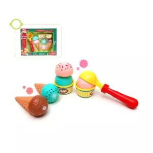 가게놀이 유아 아이스크림 만들기 찍찍이 어린이용 협동 토이