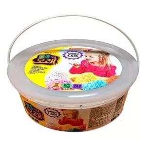 아이클레이 도너랜드뽀송이모래 클레이1.5리터 흰색낱색 - 48751