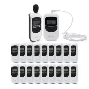 VATOO 바투 가이드시스템 Freetalk FT-2400HC 무선 송신기 1대+수신기 19대 / 전시관 / 박물관 / 미술관