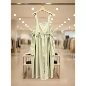 스트링 멜빵 루즈핏 원피스 FSDAOP64AD1