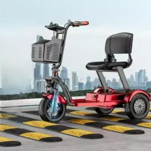 전기자전거 세발 삼륜 접이식 소형 폴딩 성인용 전동 바이크