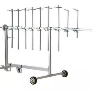 차량 범퍼 거치대 도색 페인팅 샌딩 수리 스프레이 정비 작업용