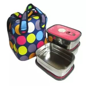 나리히라 찬합 3단 (중) 도시락 밥통 소풍 샐러드 도시락찬합 삼단도시락