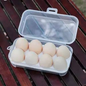 휴대용 투명 달걀 트레이 케이스 계란트레이 계란보관함 에그트레이