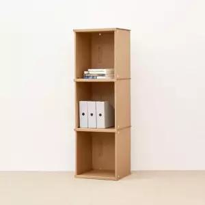 자취 종이책장ㅁㅁㅂㅂ 3단(가로34)