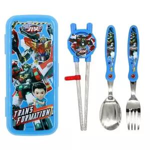 헬로카봇16 스푼포크케이스세트-무소음 교정용 YP4239 T0077 헬로카봇16-T0077