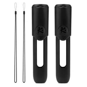 링크 아이디어 2팩 플라스틱 전자담배 휴대용 케이스 RELX IV V 사이즈 보호용 분실 방지 커버블랙와 호환