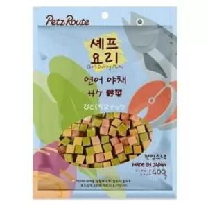 [반려] 간식 스낵 연어 영양 400g 1P 한입 트릿 야채 강아지