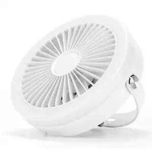 무선 휴대용 LED USB 낚시 캠핑용 캠핑 텐트 선풍기