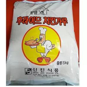 치킨가루 5kg 4입 치킨양념 튀김가루 업소용 대용량