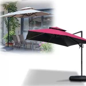 대형 접이식 정원 테라스 파라솔
