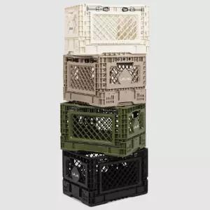 슈퍼커브 우유박스 오토바이 튜닝 바구니 폴딩박스 25L