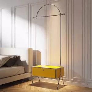 이동식행거 하부 수납장 진열대 가정용 매장용 걸이