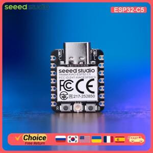 Seeed Studio XIAO ESP32-C5 Wi-Fi 6 및 BLE 5 마이크로컨트롤러(RISC-V 탑재), IoT 웨어러블 및 소규모 프