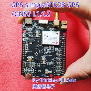 AS-RTK2B-F9P-L1L2-NH simpleRTK2B GPS/GNSS L1/L2 RTK 보드 스타터 키트 LR - 옵션: 아두이노 헤더(납땜되