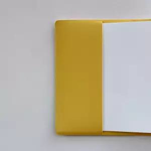 노타코기티오 방수 A7 가죽 바인더 노트북 세트 펜 리필 인서트 휴대용 미니 플래너 저널 교체 가능한 종이