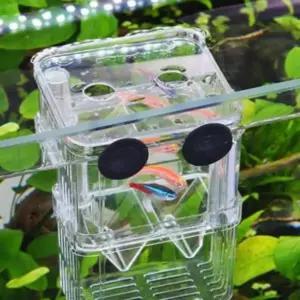 어항용 산란실 메쉬 치어항 구피 열대어 부화통 대형 격리용