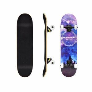 스케이트보드 초보 입문용 롱보드 트랜디 메이플 4륜