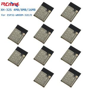 10PCS XH-32S 4MB/8MB/16MB 듀얼 코어 WiFiBT MCU 모듈 IOT ESP32 WROOM 32E 무선 모듈 ESP32-WROOM-32E/D