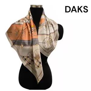 {백화점 정품} 닥스 미니 사각 실크 스카프 SKD503