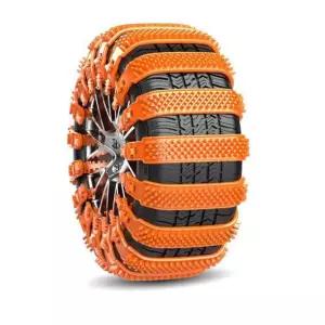 두꺼운 자동차 눈길 타이어 체인 일회용 타이형x5개 승합차 눈길안전