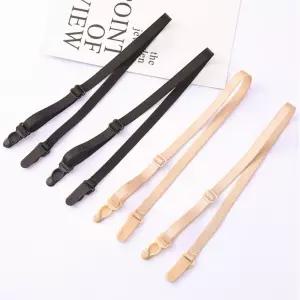 스킨 블랙 흘러내림 방지 브래지어 끈 스트랩x10개 수영복이너끈 패션