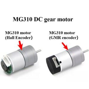 MG310 4V 감속 기어 모터 속도 코드 자동차 균형 인코더 자체 DIY 측정