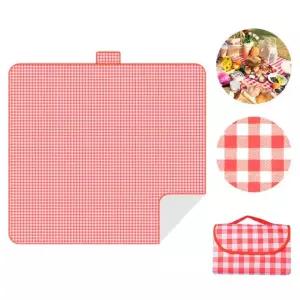 접이식 체크 피크닉 돗자리 2M x [포미런]