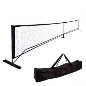 접이식 피클볼네트 실내 배드민턴 휴대용 족구 야외 그물 포터블 세트