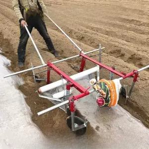 수동 비닐 피복기 땅파는기계 덮는 비닐씌우는기계