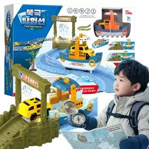 씽크토이 북극 탐험선 /트랙 레일 배 작동완구 장난감