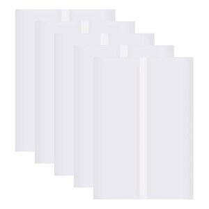 5x7 초대장용 프리폴딩 벨럼 재킷 30개 벨럼 종이 웨딩 초대장 카드 랩 재킷 벨럼 봉투 라이너 웨딩 카드용