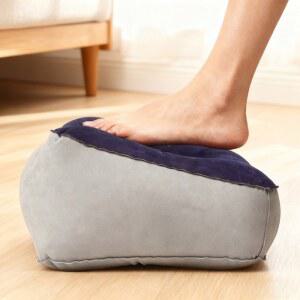 휴대용 에어 쿠션 여행용 1개 책상 받침대 가정용 PVC 다리 사무실 편안한 아래