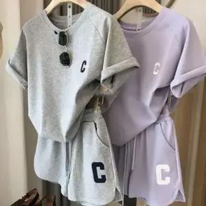 운동복 여성 혼방 여름 반바지 트레이닝 반팔