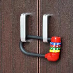 알파벳자물쇠 방탈출 자물쇠 조합 영어 쟈커 4자리 자커 8cm 단일문 레드