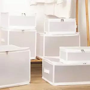 옷 장난감 수납 박스 옷장정리함 드레스룸정리함 수건수납함 양말수납함 수건보관함 의류수납함 바지보관함