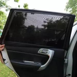 (색상1사항 모기장 햇빛가리개 XS)햇빛가리개 차량용 모기장 자동차 차박 창문 프라이버시